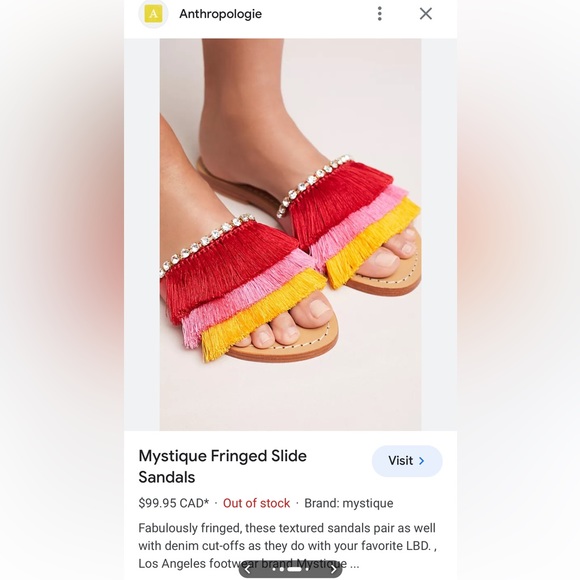 Sunset Tassel Fringe Boho Flat Slip On Colour Block Slide Pom Poms Ball Sandal 7 - Picture 5 of 5